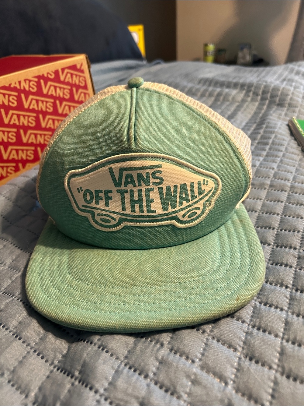 💚 Tiffany Blue Vans Hat
